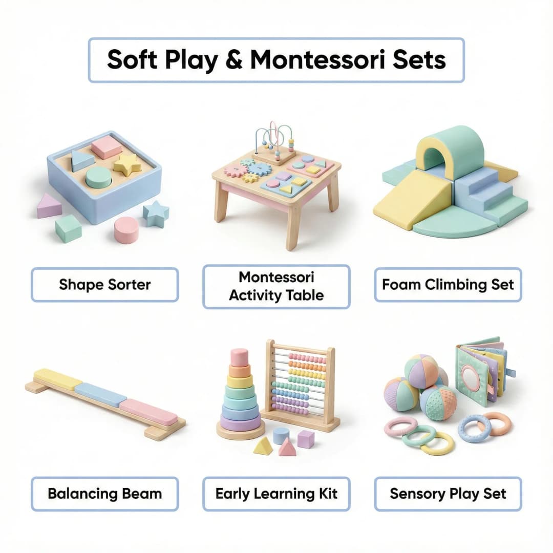 Soft Play & Montessori Sets