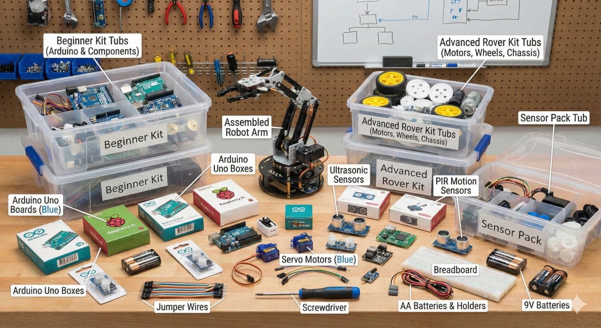 Robotics Kits & Components